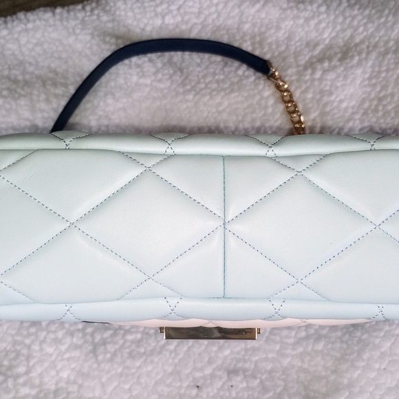Kate Spade, NWT, TRICOLOR; Crossbody; Navy, Off-White & Powder Blue; Gorgeous! - Picture 7 of 10